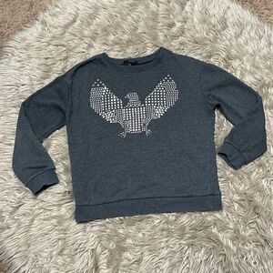 Forever 21 studded eagle sweatshirt medium